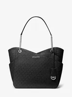 Jet Set Large Logo Shoulder Bag