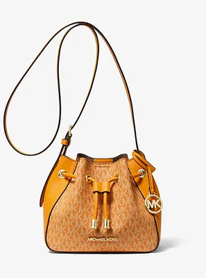 Petit sac seau Phoebe à logo