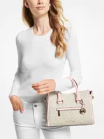 Carine Medium Logo Satchel