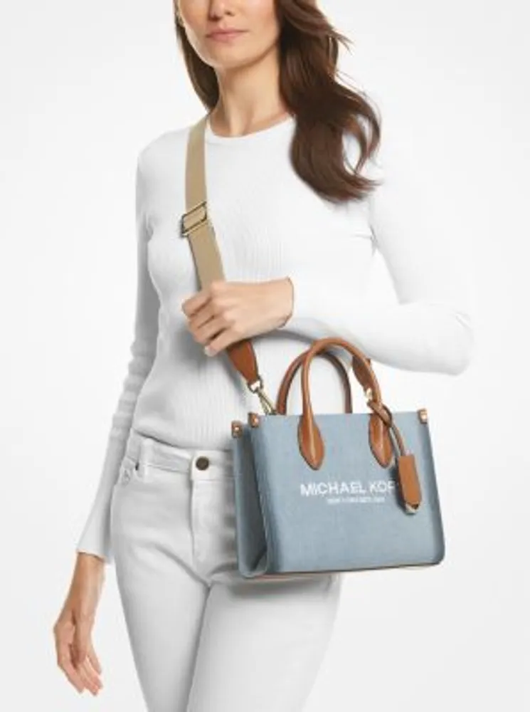 Mirella Small Denim Crossbody Bag