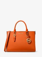 Charlotte Medium 2-in-1 Saffiano Leather and Logo Tote Bag