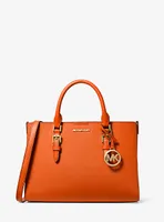 Charlotte Medium 2-in-1 Saffiano Leather and Logo Tote Bag