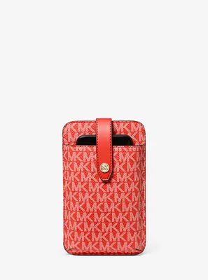 Michael Kors Freya Small Convertible Pebbled Leather Crossbody Bag In Red |  ModeSens