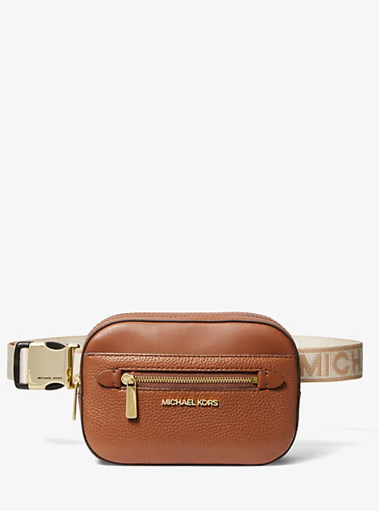 Jet Set Small Pebbled Leather Belt Bag