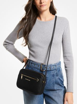 Grand sac à bandoulière Jet Set en cuir Saffiano