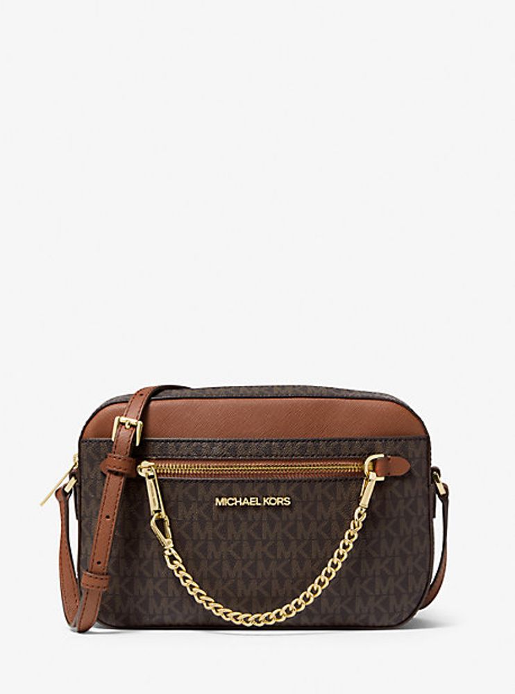 Jet Set Large Logo Crossbody Bag