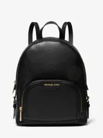 Jaycee Pebbled Leather Backpack