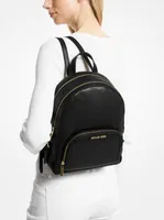 Jaycee Pebbled Leather Backpack