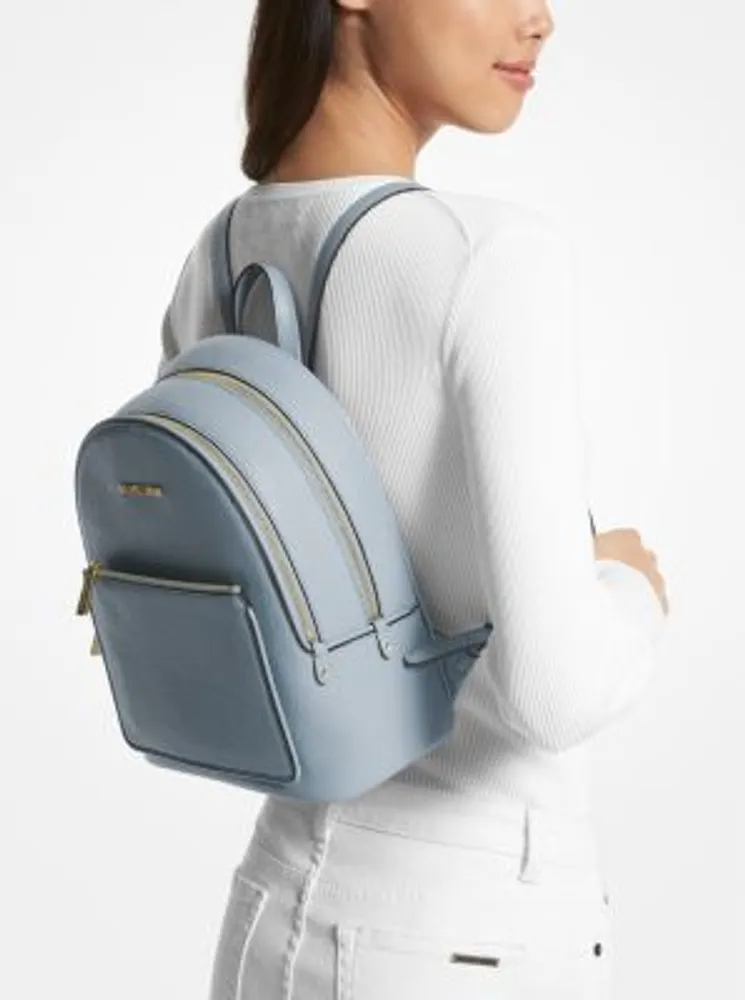 Adina Medium Pebbled Leather Backpack