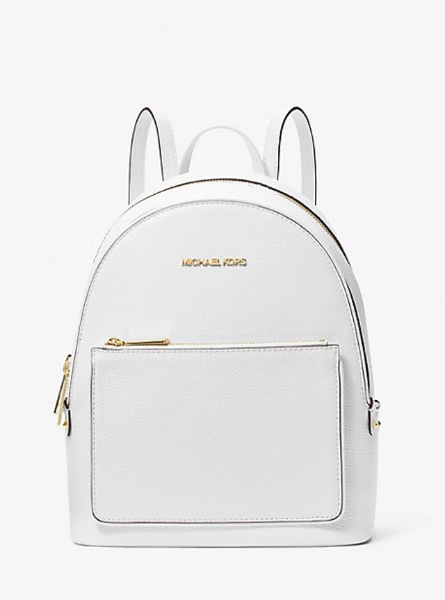 Michael Kors Valerie Medium Pebbled Leather Backpack | Metropolis at  Metrotown