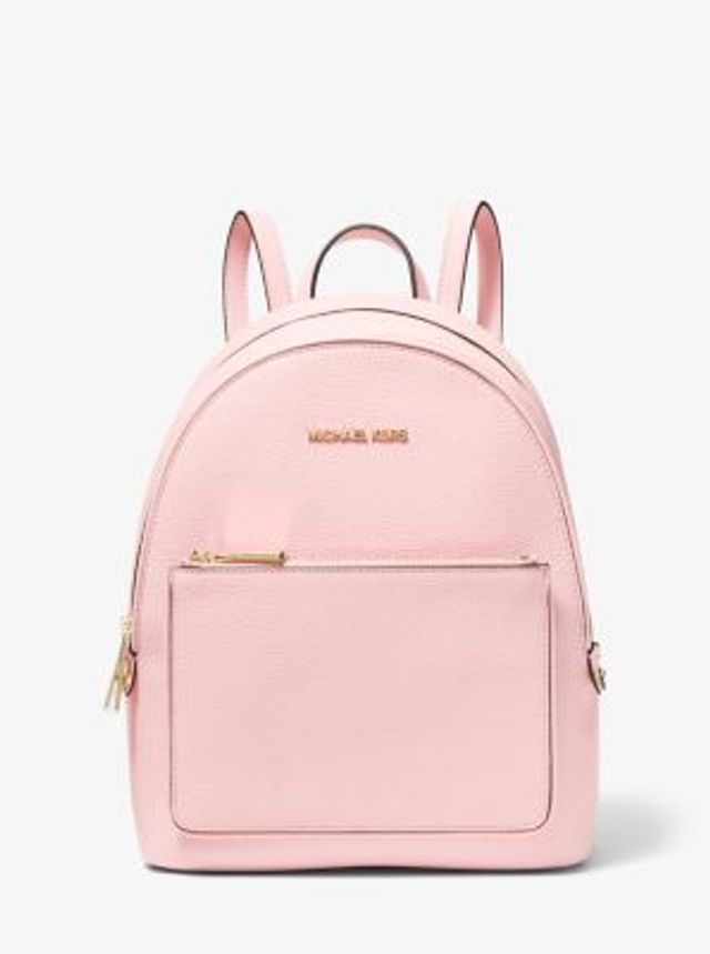 Michael Kors Valerie Medium Pebbled Leather Backpack | Metropolis at  Metrotown