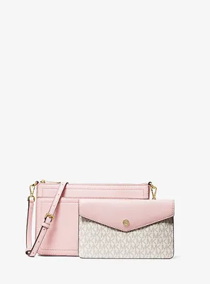 Sac à bandoulière Maisie 3-en-1 de taille moyenne en cuir grainé