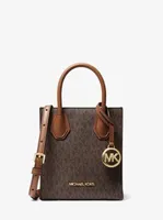 Très petit sac à bandoulière Mercer en toile logo et cuir