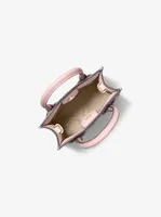 Très petit sac à bandoulière Mercer en toile à logo et en cuir