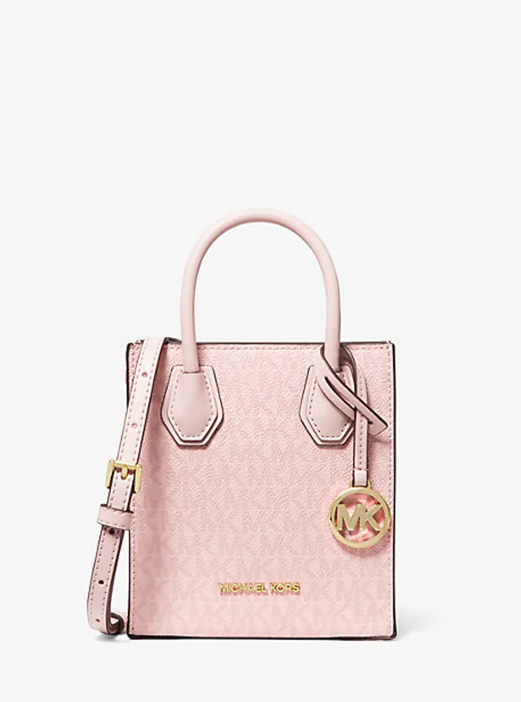 Très petit sac à bandoulière Mercer en toile à logo et en cuir