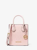 Très petit sac à bandoulière Mercer en toile à logo et en cuir