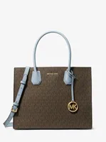 Mercer Large Logo Accordion Tote Bag