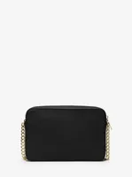Grand sac à bandoulière Jet Set en cuir Saffiano