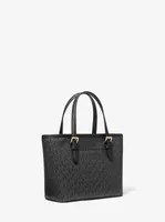 Jet Set Travel Extra-Small Logo Top-Zip Tote Bag