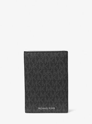 Michael Kors Logo Passport Wallet | Metropolis at Metrotown