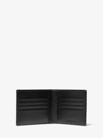 Logo Stripe Billfold Wallet With Passcase