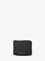 Cooper Logo Zip-Around Wallet