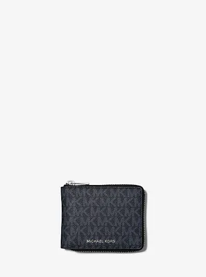 Cooper Logo Zip-Around Wallet
