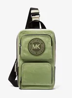 Kent Logo Jacquard Nylon Sling Pack