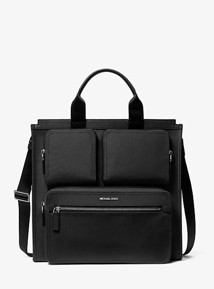 Michael Kors Men's Kent Sport Recycled Nylon Backpack - Black - Backpacks