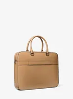 Cooper Textured Faux Leather Briefcase