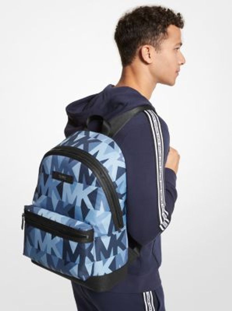 Michael Kors + Cooper Graphic Logo Woven Backpack | Galeries Capitale