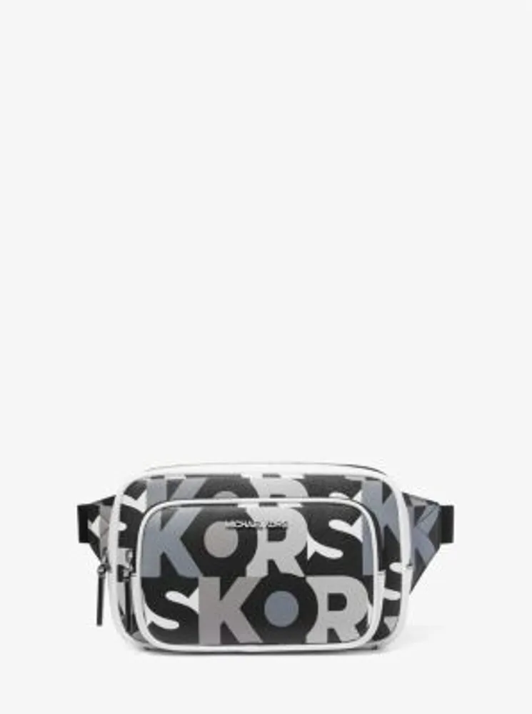 Michael Kors Cooper Graphic Logo Sling Pack Belt Bag (pink)