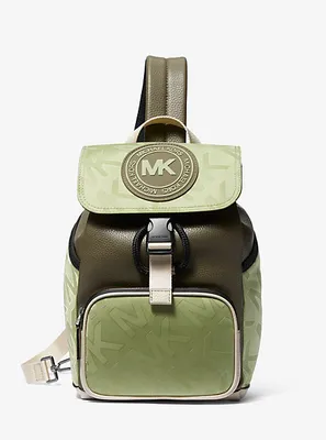 Kent Logo Jacquard Nylon Sling Pack