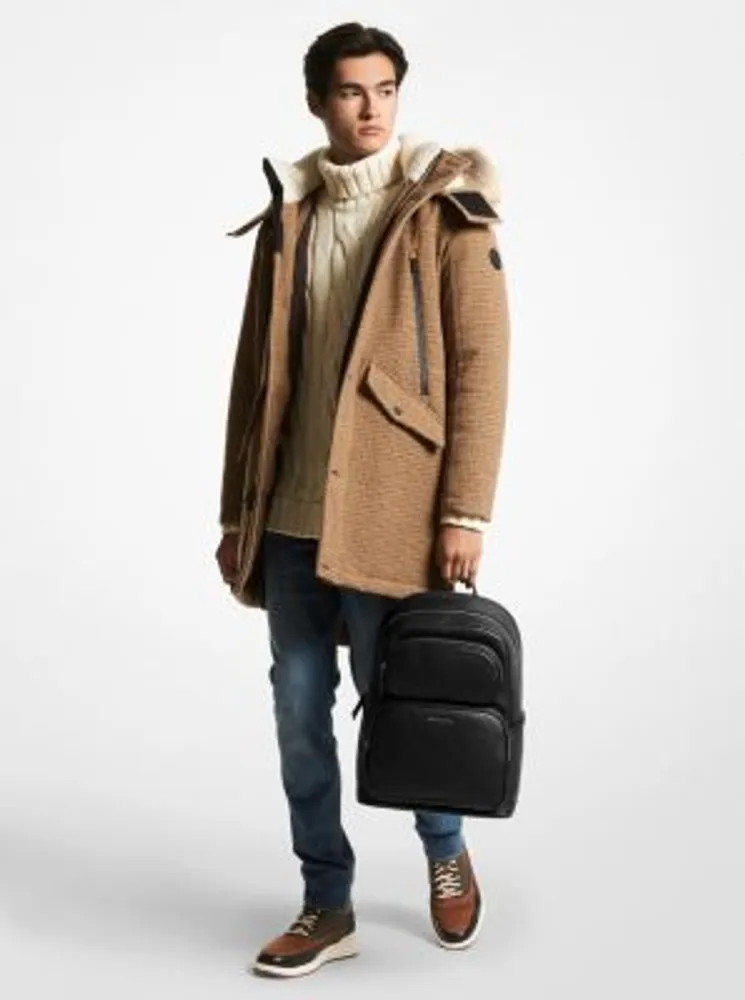 Cooper Pebbled Leather Backpack