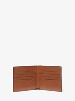 Hudson Crocodile Embossed Leather Billfold