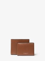 Harrison Crossgrain Leather Billfold Wallet With Passcase