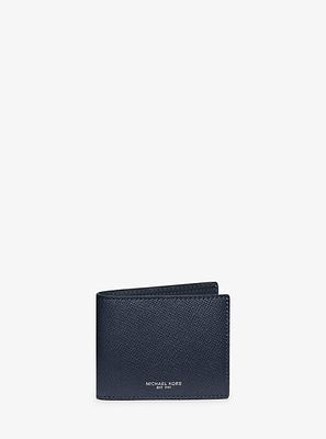 Harrison Crossgrain Leather Slim Billfold Wallet