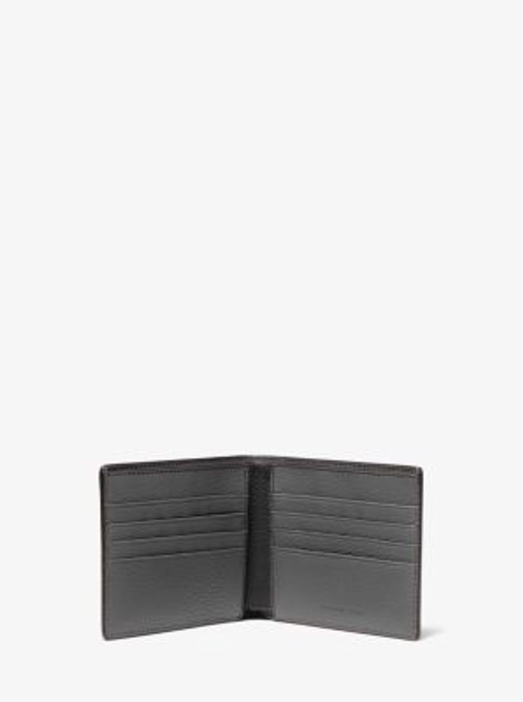 Hudson Two-Tone Leather Billfold Wallet