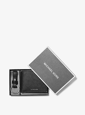 Michael Kors Crossgrain Leather Billfold Wallet With Keychain | Metropolis  at Metrotown