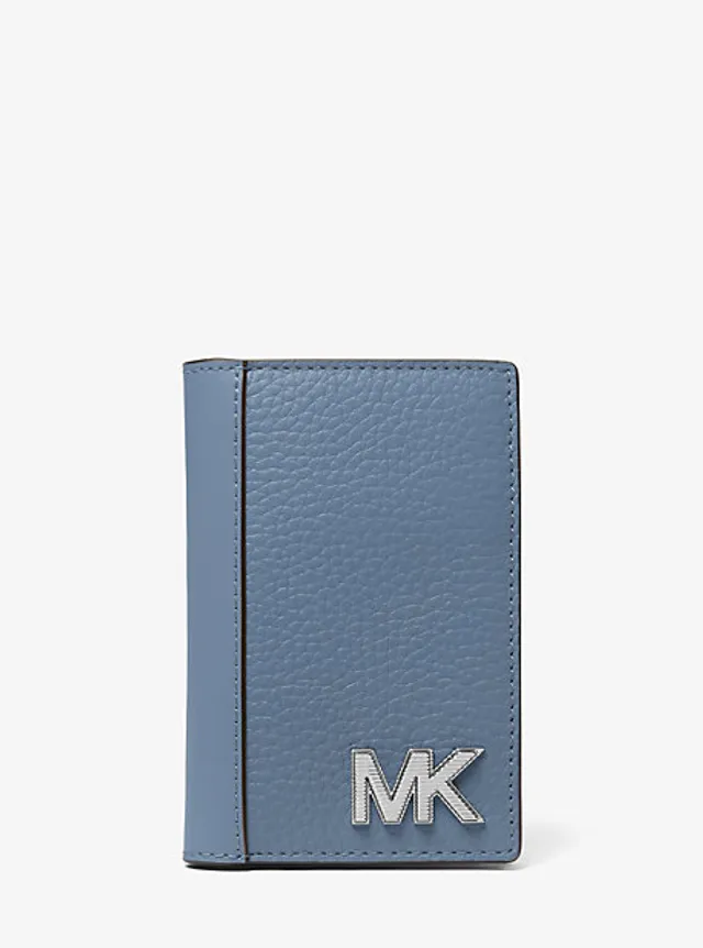 Michael Kors Hudson Pebbled Leather Card Case | Square One