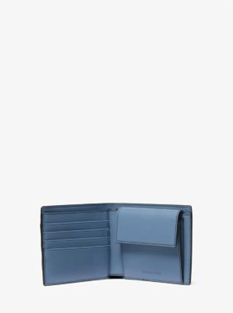 Hudson Logo Stripe Billfold Wallet