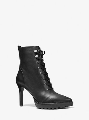 Kyle Leather Lace-Up Boot
