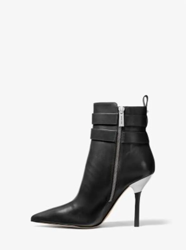 Amal Leather Ankle Boot