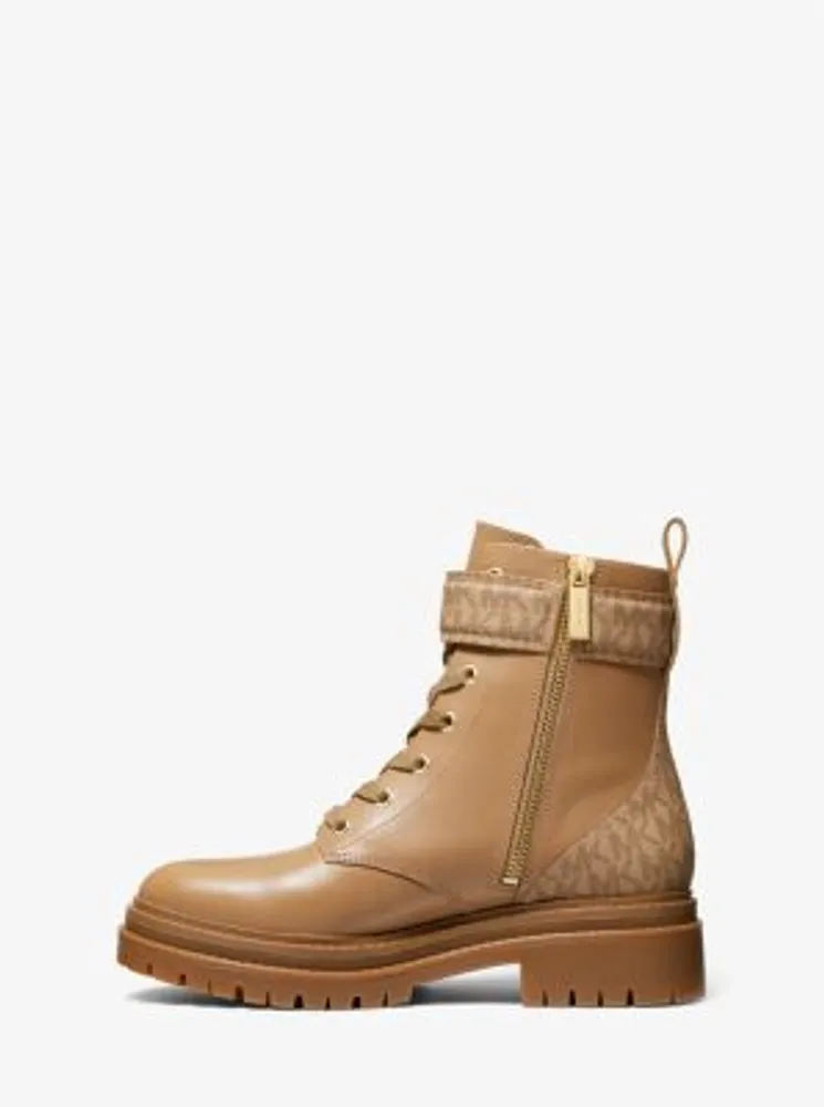 Parker Leather Combat Boot