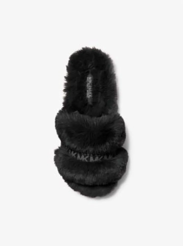 Scarlett Faux Fur Slide Sandal
