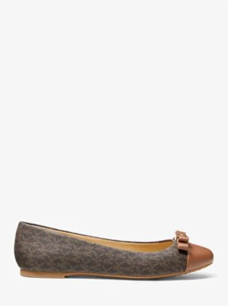 Andrea Logo Ballet Flat