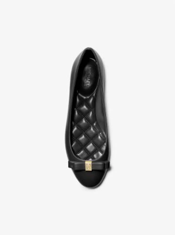 Andrea Leather Ballet Flat