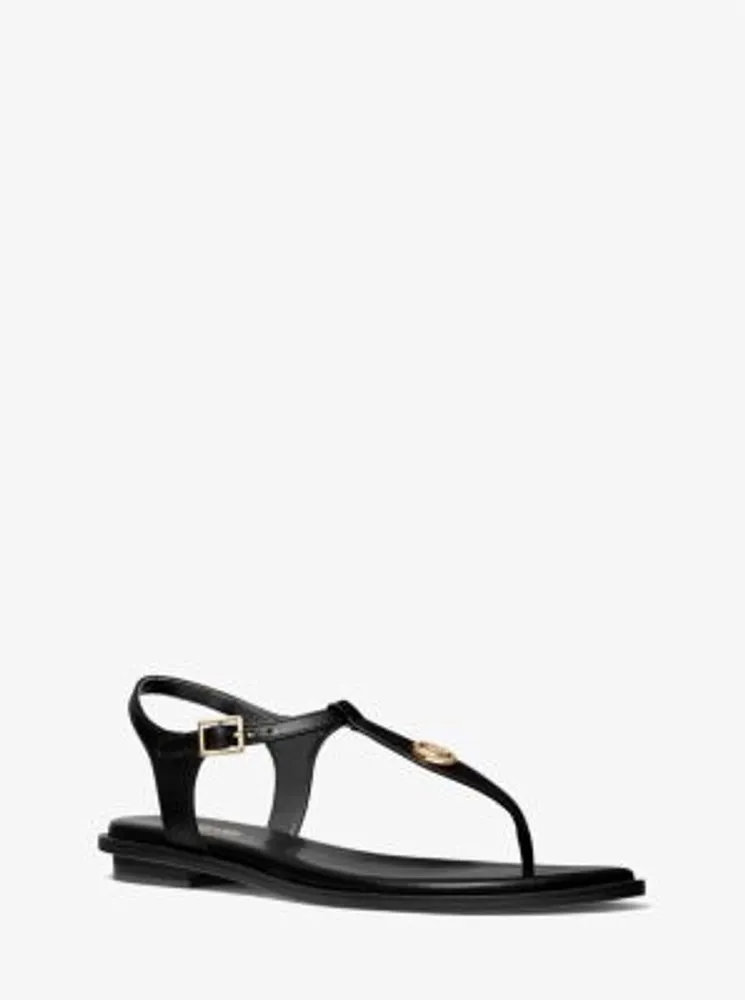 Mallory Leather T-Strap Sandal