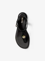 Mallory Leather T-Strap Sandal