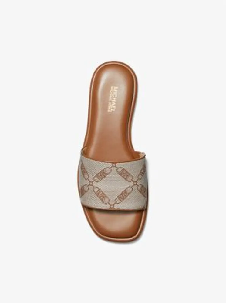 Hayworth Empire Logo Jacquard Slide Sandal